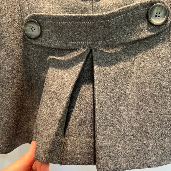 Vintage-style Banana Republic dbl breasted gray wool coat. Like-new fully lined - Picture 8 of 16